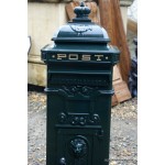 Post Box Tall Green