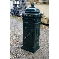 Post Box Tall Green