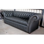 Chesterfield Sofa Charlemont 3 seat Grey