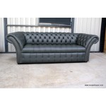 Chesterfield Sofa Charlemont 3 seat Grey