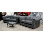 Chesterfield Vintage Crack Ash