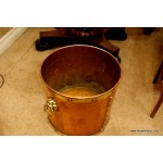 Heavy Copper Log Bucket SOLD