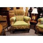 Pair Victorian Armchairs