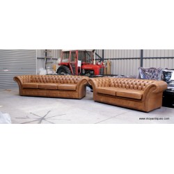The Charlemont Chesterfield Sofa Pair