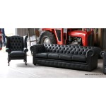 Chesterfield 4 seater Steel