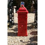 Post Box Freestanding Red