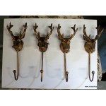 Coat Hooks Single Stag