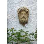 Stone Neptune Head