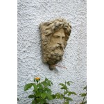 Stone Neptune Head