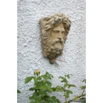 Stone Neptune Head