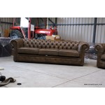 Chesterfield Sofa Pair 4 seaters