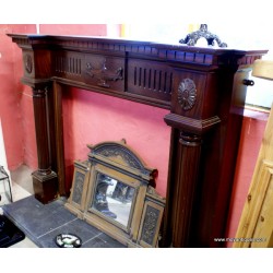 Fireplace Mahogany