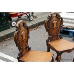 Pair Victorian Chairs