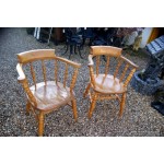 Smokers Chairs Pair