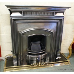 Cast Iron Silver Burnish Fireplaces