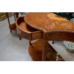 Console Table Burr Walnut NOW SOLD