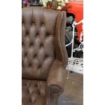 Chesterfield Library Chair Tobacco