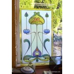 Art Nouveau Window SOLD