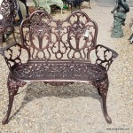 Garden Love seat Bronze