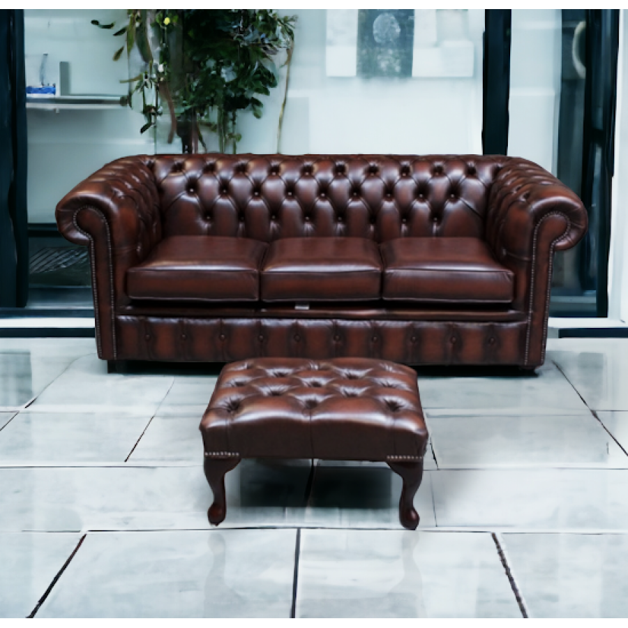 Chesterfield Sofa Brown