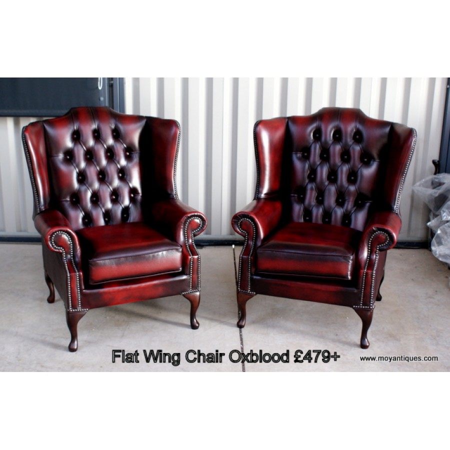 Chesterfield Flat Wing Chairs