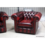 Chesterfield Suite Sofa, Wing and Tub