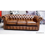 Chesterfield Suite Sofa, Wing and Tub Bronze