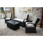 Rattan 4 Piece Garden Set SOLD