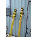 Georgian Cast Iron Gate Posts RESERVED