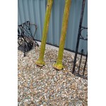 Georgian Cast Iron Gate Posts RESERVED