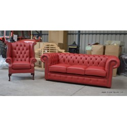 Chesterfield Sofs Cherry