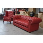 Chesterfield Sofs Cherry