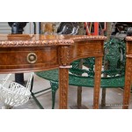 Console Table Burr Walnut NOW SOLD