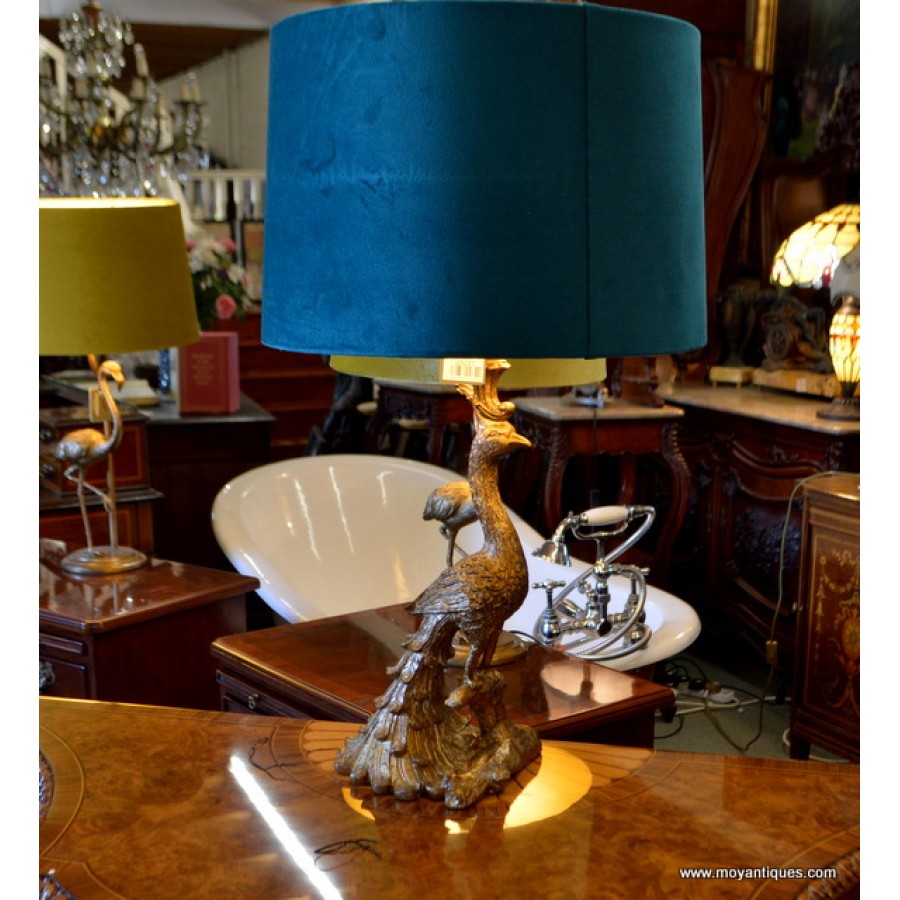 Next peacock lamp sale