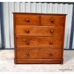 Chest Drawers 2 over 3 Victorian SOLD