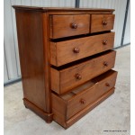 Chest Drawers 2 over 3 Victorian SOLD