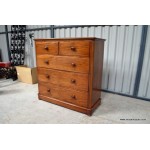 Chest Drawers 2 over 3 Victorian SOLD