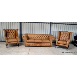 Chesterfield Cracked Tan