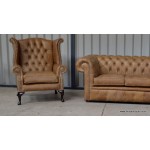 Chesterfield Cracked Tan