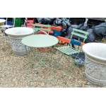 Bistro set Green or white