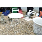 Bistro set Green or white