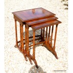 Walnut Nest of Tables SOLD