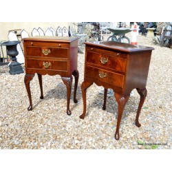 Pair Post Edwardian Bedside Cabs SOLD