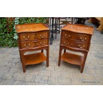 Pair Sofa/End/Bedside Tables SOLD