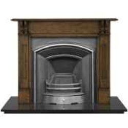 Cast Iron Fireplace London Plate Insert