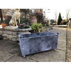 Galvanised Metal Planter Troughs