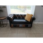 2 seater Chesterfield Sofa One Cushion Style