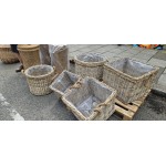 Log//Linnen Baskets