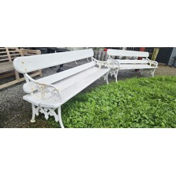 Victorian Cast Iron Bench Pair