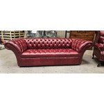 Chesterfield Charlemont Old Eng Burgundy